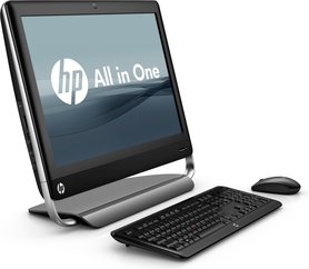HP TouchSmart Elite 7320 All-in-One | Intel Core i3 3,3 GHz, 4GB RAM, 500GB HDD, Onboard videokaart, CD/DVD Lezer/Brander, 4x USB 2.0, 2x USB 3.2, Windows 10 Pro