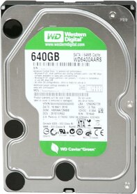 Western Digital Green - Interne harde schijf 3.5" - 640 GB